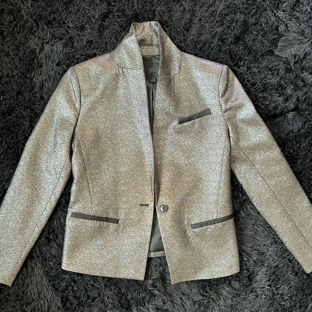 Banana Repulic glitter blazer
